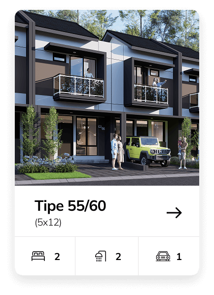 tipe 55 Cluster Toba Telaga Legok