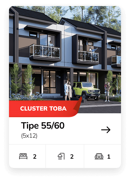 tipe 55 Cluster Toba Telaga Legok